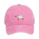 Boné De Beisebol Unissex Com Padrão De Ganso Bordado, Estilo Casual E Moderno, Chapéu Duckbill Boné De Beisebol Unissex Com Padrão De Ganso Bordado, Estilo Casual E Moderno, Chapéu Duckbill
