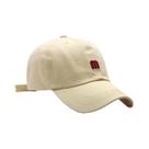 Boné De Beisebol Unissex Em Algodão Com Letras Bordadas, Snapback, Chapéu De Sol De Verão, Casual
