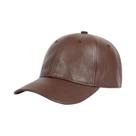 Boné De Beisebol Unissex Em Couro PU Ajustável Estilo Hip Hop Snapback Para Homens E Mulheres Boné De Beisebol Unissex Em Couro PU Ajustável Estilo Hip Hop Snapback Para Homens E Mulheres