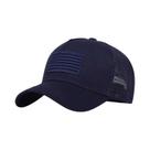 Boné de Beisebol Unissex - Respirável, com Bandeira Americana e Design Tático