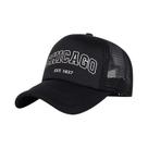 Boné de Beisebol Unissex Respirável - Malha para Verão - Estilo Chicago Snapback Boné de Beisebol Unissex Respirável - Malha para Verão - Estilo Chicago Snapback