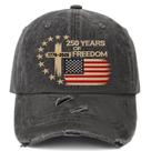 Boné de beisebol US 250 Years Freedoms 1776-2026 bordado