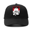 Boné de beisebol Vikings Anime para adultos, tamanho ajustável