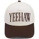 Boné de beisebol vintage, chapéu liso, bordado Trucker YEEHAW