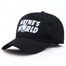 Boné de beisebol Waynes Worlds Anime Snapback Hip-Hop Black