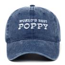 Boné de beisebol Worlds Bests Poppys Anime Snapback Hat HipH