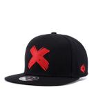 Boné de beisebol X Letter para homens, tamanho ajustável, 55g