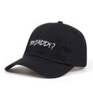 Boné de beisebol Yes Daddys Anime Snapback HipHop Flat A