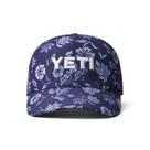 Boné de beisebol YETI Floral Print, azul marinho com materiais reciclados