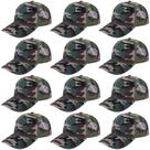 Boné de beisebol ZH Trucker Hat Bulk, pacote com 12 unidades para homens e mulheres Boné de beisebol ZH Trucker Hat Bulk, pacote com 12 unidades para homens e mulheres