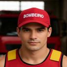 Boné De Bombeiro Fantasia Brincadeiras Carnaval Festas Tamanho:ÚnicoCor:Vermelho Boné De Bombeiro Fantasia Brincadeiras Carnaval Festas Tamanho:ÚnicoCor:Vermelho