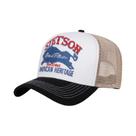 Boné De Caminhoneiro Red Bear Mesh 2025 STETSON Respirável Hip Hop Casual Diário Com Proteção Solar