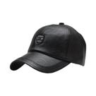 Boné De Couro Masculino Quente Para Outono E Inverno, Estilo Hip Hop, Snapback, Casual Para Esportes