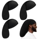 Boné de dormir de cabelo comprido unissex Dreadlock Cap Tatuo Jumbo x4