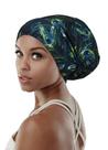 Boné de dormir FocusCare Satin Silk Liner Blue Camo Women