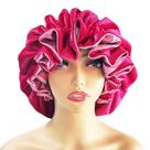 Boné de dormir Velvet de dupla camada Warm Winter Princess Hair Bon