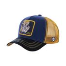 Boné De Malha Hip-Hop Ajustável Com Bordado Do Dragon Ball Son Goku Para Homens, Visor De Verão Boné De Malha Hip-Hop Ajustável Com Bordado Do Dragon Ball Son Goku Para Homens, Visor De Verão