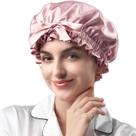 Boné de seda YFONG de dupla camada 100% rosa de seda amoreira