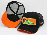 Bone Duraaf Bike Trucker Preto Laranja