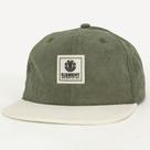 Boné Element Aba Reta Classic Six WT26 Verde Militar