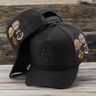 Boné Estilo Cowboy Preto Unissex Country Aba Curva Sharecropper Boné Estilo Cowboy Preto Unissex Country Aba Curva Sharecropper