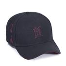 Boné Feminino Preto Vinho Snapback Ajustável Black Brazil