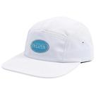 Boné Five Panel Branco Unissex Estilo Urbano Patch Street -