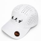Boné Five Panel Ciclista Respirável Furadinho a Laser Leve Aba Curva