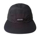 Boné Five Panel Original Preto Liso Poliéster -