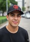 Boné Flamengo Crf Borda Bordado Ajustável
