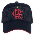 Boné flamengo zico aba curva oficial snapback ajustavel crf cor:preto/vermelho Boné flamengo zico aba curva oficial snapback ajustavel crf cor:preto/vermelho