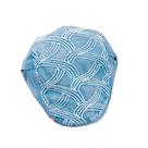 Boné Flat Gatsby Newsboy, chapéu de ganga azul bordado