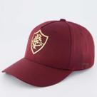 Boné Fluminense Americano Bordô e Dourado
