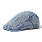 Boné Gatsby Newsboy, boné, jeans lavado, unissex, ajustável