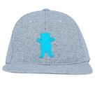 Boné Grizzly Aba Reta OG Bear Snapback Cinza