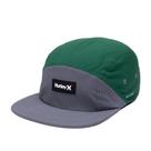 Boné Hurley Aba Curva Five Side SM25 Cinza/Verde Boné Hurley Aba Curva Five Side SM25 Cinza/Verde