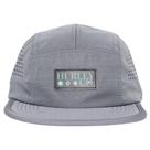 Boné Hurley Aba Reta Five Simple SM26 Chumbo Boné Hurley Aba Reta Five Simple SM26 Chumbo