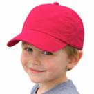 Boné Infantil Masculino Feminino Lavado Liso Tecido Premium