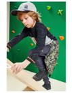 Boné Infantil Moletom/Malha Denim Luc.boo