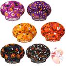 Boné Jadive Halloween Bouffant com botões, 6 peças