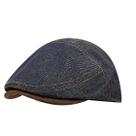 Boné jeans, boné plano, chapéu Gatsby Newsboy para homens Boné jeans, boné plano, chapéu Gatsby Newsboy para homens