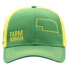 Boné John Deere Farm State Pride verde/Amarelo Nebraska