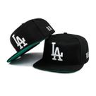 Boné Joker Snapback aba reta LA Los Angeles Preto JOK-060 Cor:PretoTamanho:UN