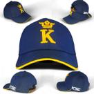 Boné K3E Liso Aba Curva Premium Cor Azul