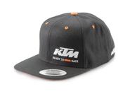 Boné KTM Team Snapback Preto - 100% Algodão - Tamanho Único