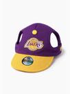 Boné Lakers Roxo para cachorro Tamanho:PPP
