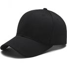 Boné Liso Esportivo Aba Curva Ajuste Metal Unissex preto