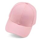 Boné Liso Rosa Ajustável Tecido Brim Aba Curva Fashion