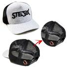 Boné Logo Sterk Masculino Trucker Aba Curva Cinza Rendinha Boné Logo Sterk Masculino Trucker Aba Curva Cinza Rendinha