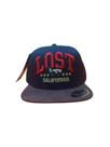 Boné Lost Califórnia Aba Reta Ajustável Unissex Estilo Surf Skatewear